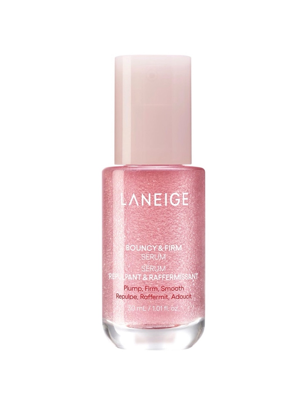 LANEIGE Pink Bouncy & Firm Serum Bottle